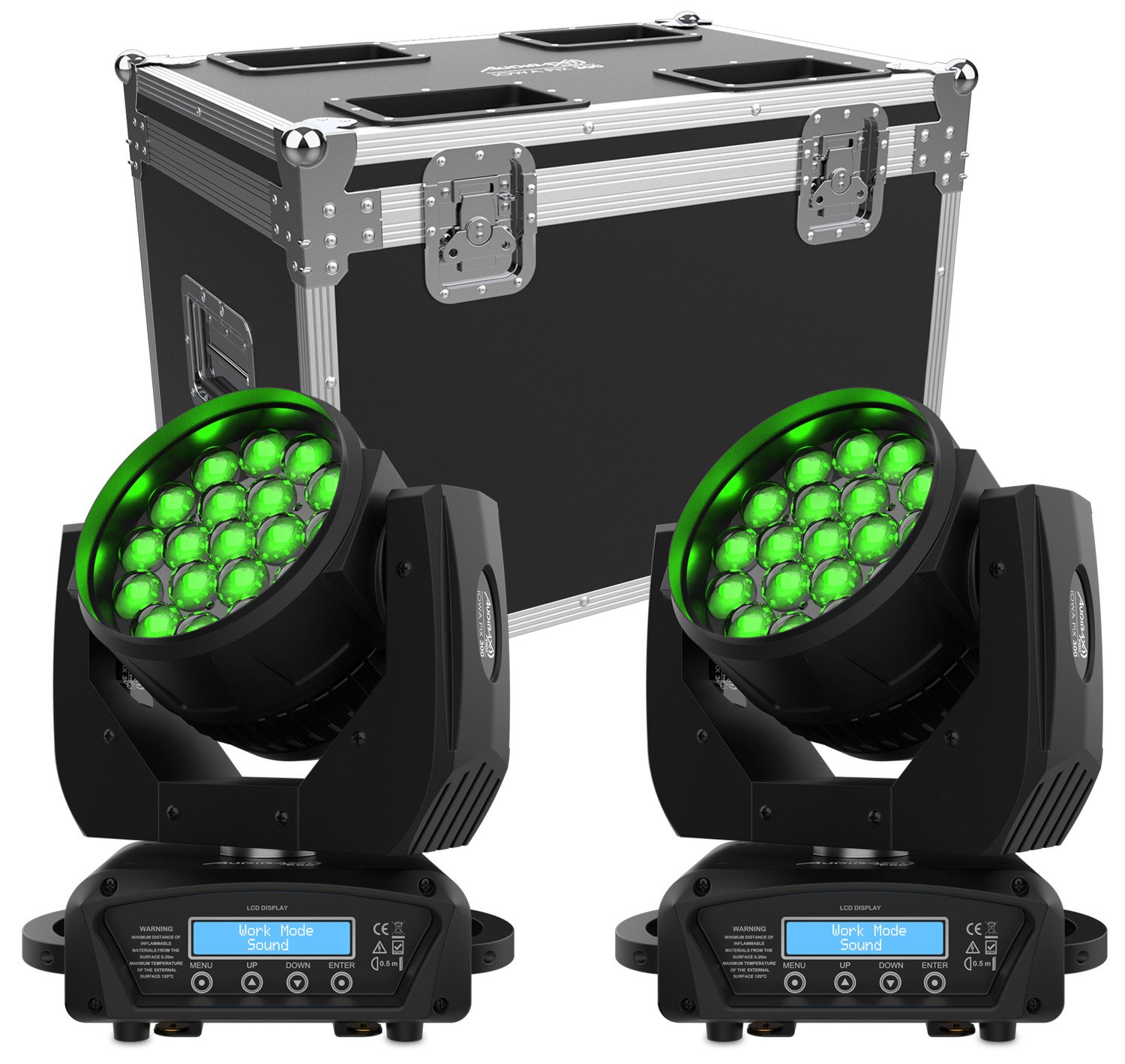 Audibax Iowa Pix 300 + Double Flightcase