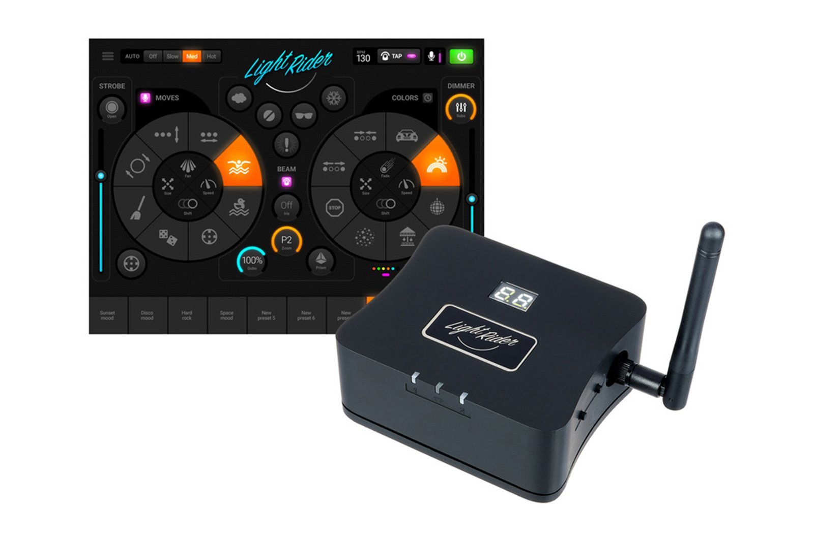 LIGHT RIDER - Smart WIFI DMX